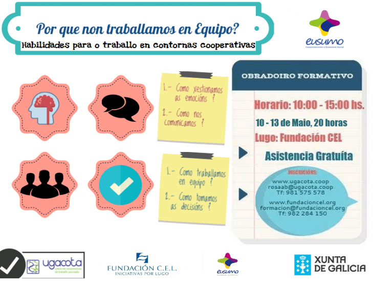 la-fundacion-cel-acogera-un-taller-sobre-tecnicas-de-trabajo-en-equipo