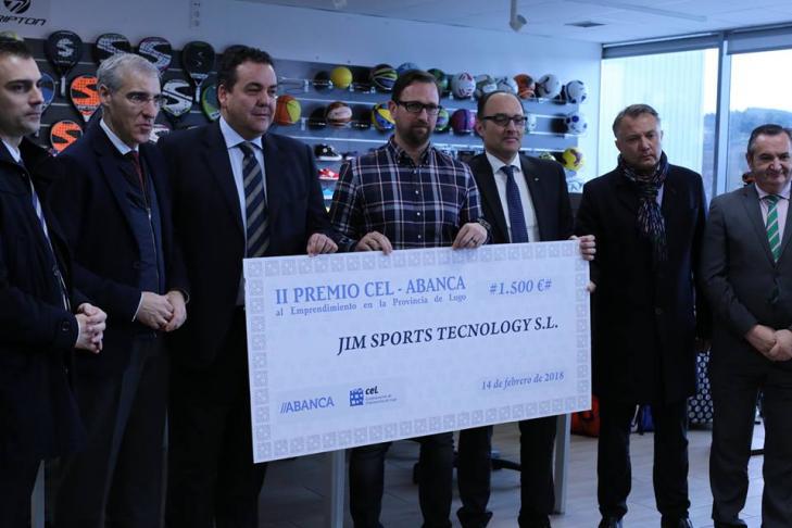 cel-y-abanca-entregan-o-seu-ii-premio-ao-emprendemento-a-jim-sports